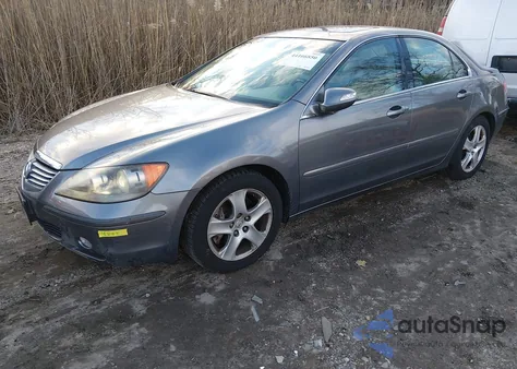 2007 Acura Rl 3.5 from USA, damaged, VIN JH4KB16637C001705